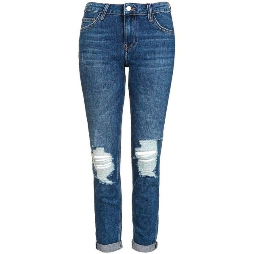 TOPSHOP Moto Lucas Ripped Jeans W28